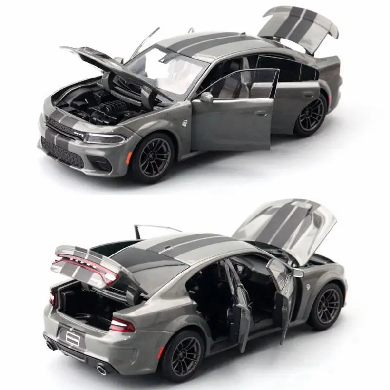 

JACKIEKIM/1:32 Scale/Diecast Metal Toy/2020 Dodge Charger SRT Sport Car/Sound & Light/Doors Openable/Educational/Gift/Collection