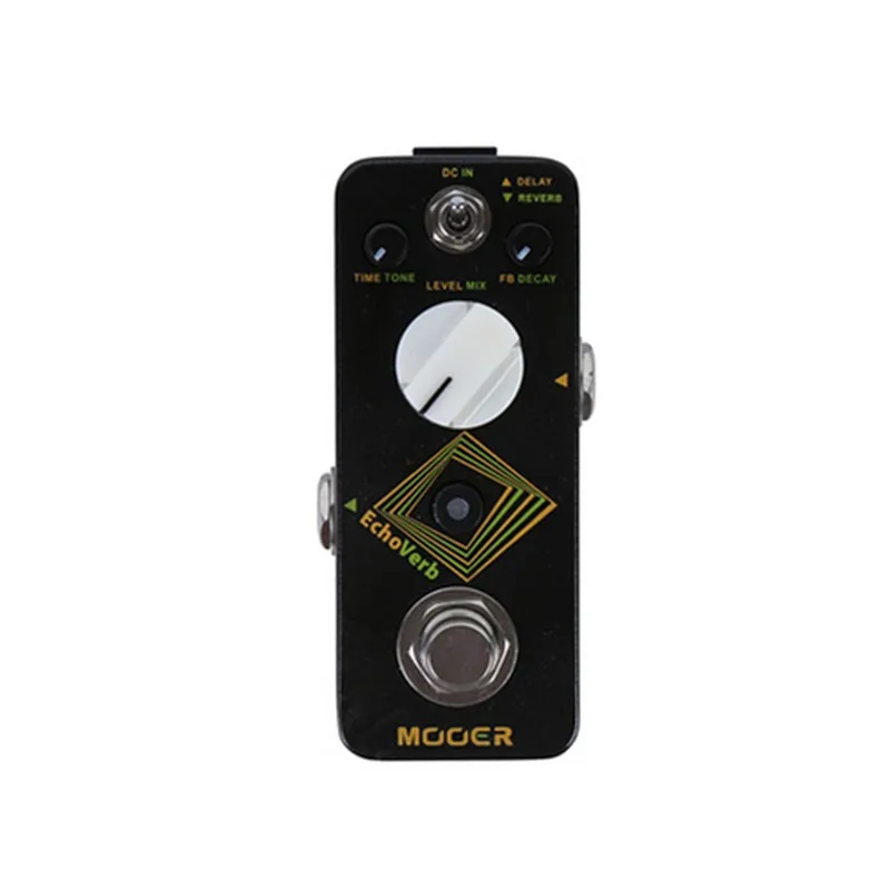 MOOER EchoVerb Digital Delay Reverb Pedal High Quality Guitar Effect True Bypass Metal Shell with Tap Tempo Guitar Accessories enlarge