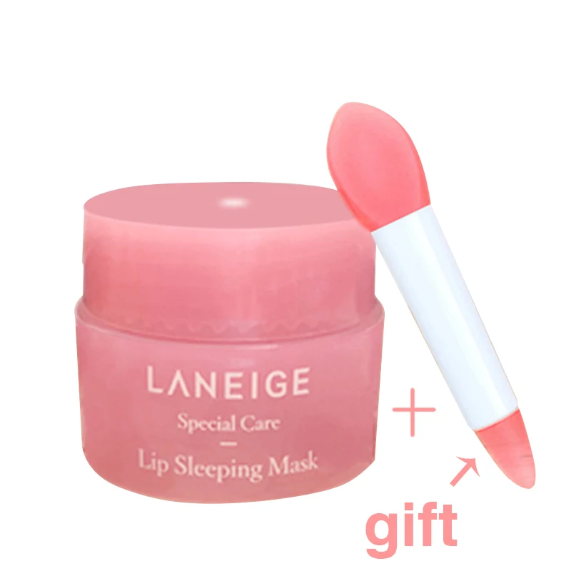 

3g Korea lips care lip sleep mask night sleep hydrated maintenance lip balm pink lips whitening cream nourish protect Lip care