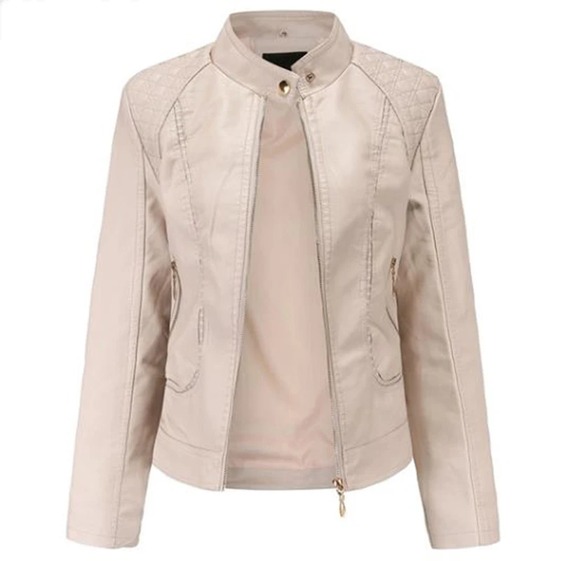 Куртки с темпераментом уличная женская одежда куртка со стоячим воротником