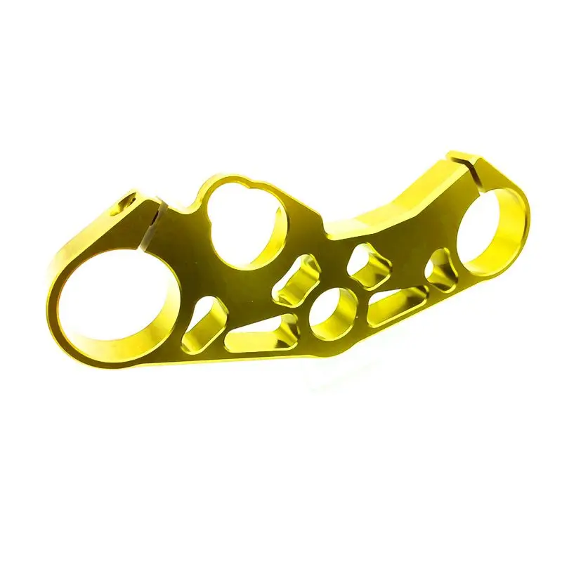 Передняя вилка мотоцикла для понижения трех деревьев верхняя часть панель