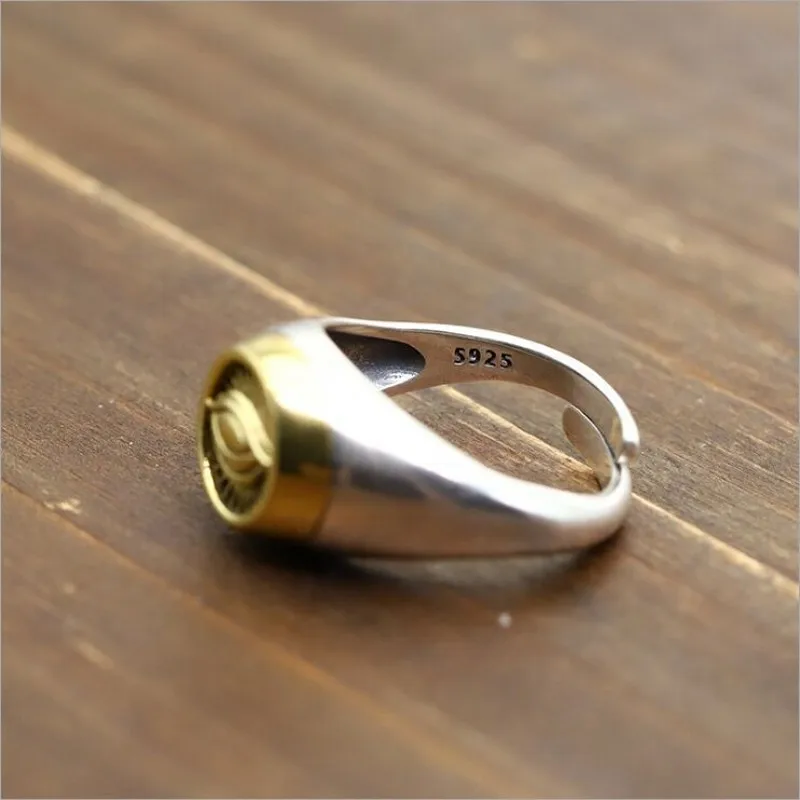 Мужское серебряное кольцо ювелирное изделие из стерлингового серебра S925 пробы |