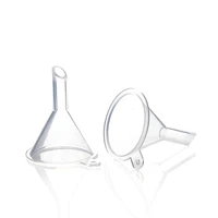 10pcs mini plastic for perfume diffuser bottle mini liquid oil funnels labs assessories