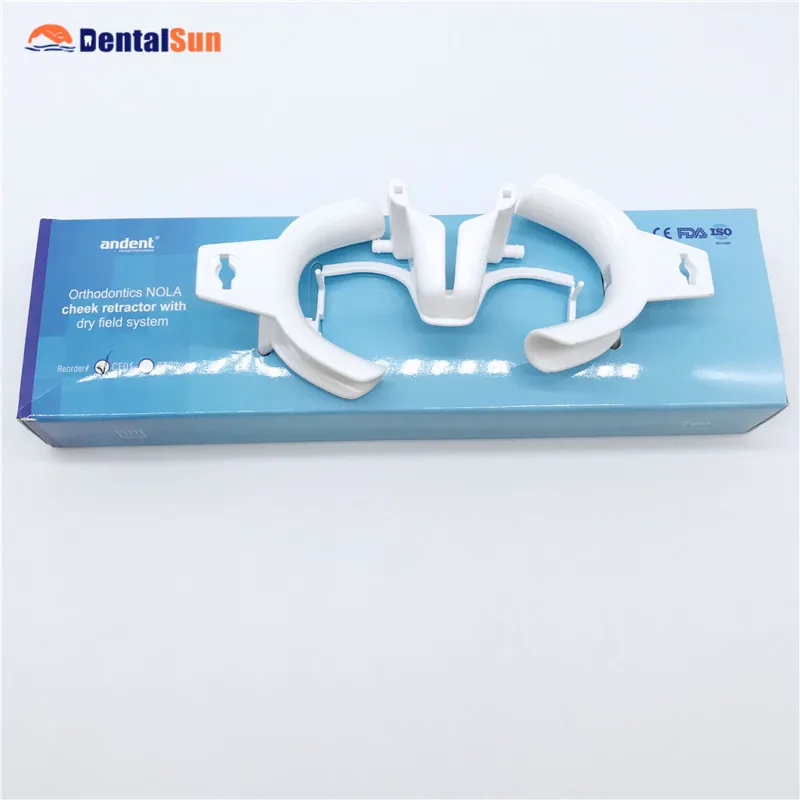 Стоматологический ортодонтический Ретрактор для щек с защитой языка| |