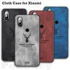 Тканевый чехол для Xiaomi Mi 6, A1, A2 Lite, A3 Max, 2, 3, Mix, 2S, Redmi 5A, 6A, 7A, S2, Note 4, 4X, 5, 7 Pro, 3D, с изображением оленя, защитный чехол