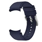 Силиконовый ремешок для Samsung Galaxy Watch4 classic 46 мм 42 мм сменные браслеты для Galaxy Watch 4 44 мм 40 мм изогнутый конец