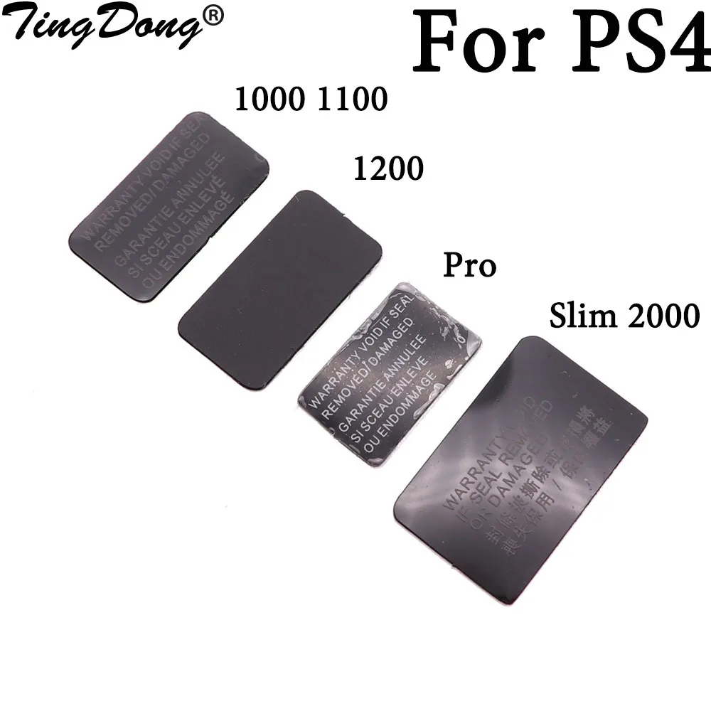 TingDong, 50 шт. наклеек для тонкой консоли PS4, наклейки для консоли, Стикеры для консоли ps4 2000 1000 1100 pro