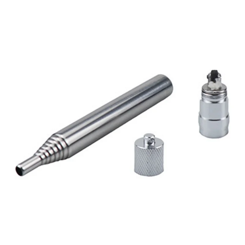 

Stainless Steel Outdoor Cooking Survival Blow Fire Tubes Portable Fire Starter Tube Retractable Camping Blow Fire Tube Lighter