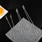 Зажим для барбекю, зажим для угля, материал, зажим, уличный инструмент для барбекю, аксессуары для кухни, держатель инструмента 3