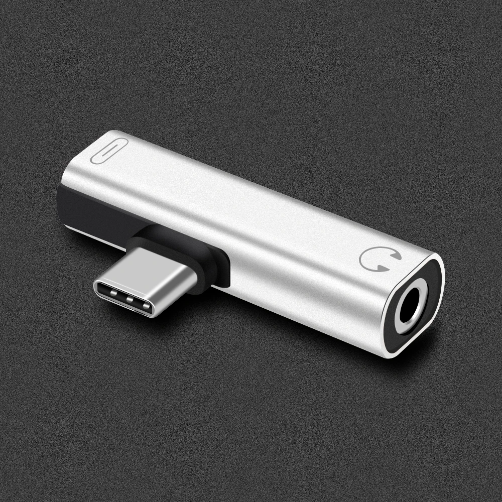 1 шт. мини-адаптер для наушников с разъемом USB Type-C на 3 5 мм | Электроника