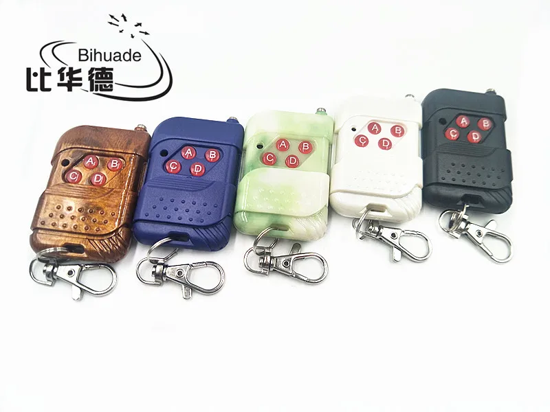 433 мгц радиочастотный пульт дистанционного управления код обучения 1527 4 кнопки