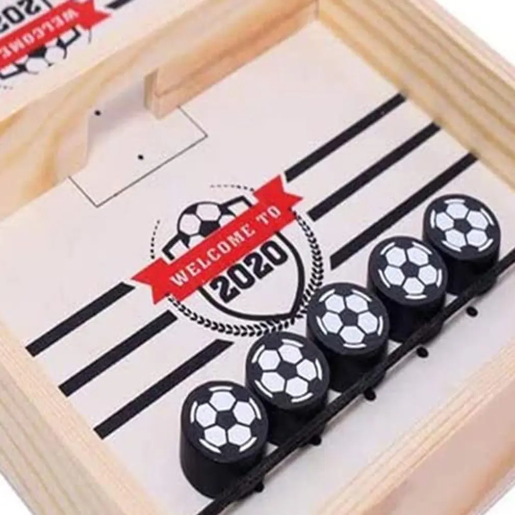 

Catapult Chess Wooden Hockey Game Parent-child Interactive Chess Collision Chess Football Intellectual Game For Children