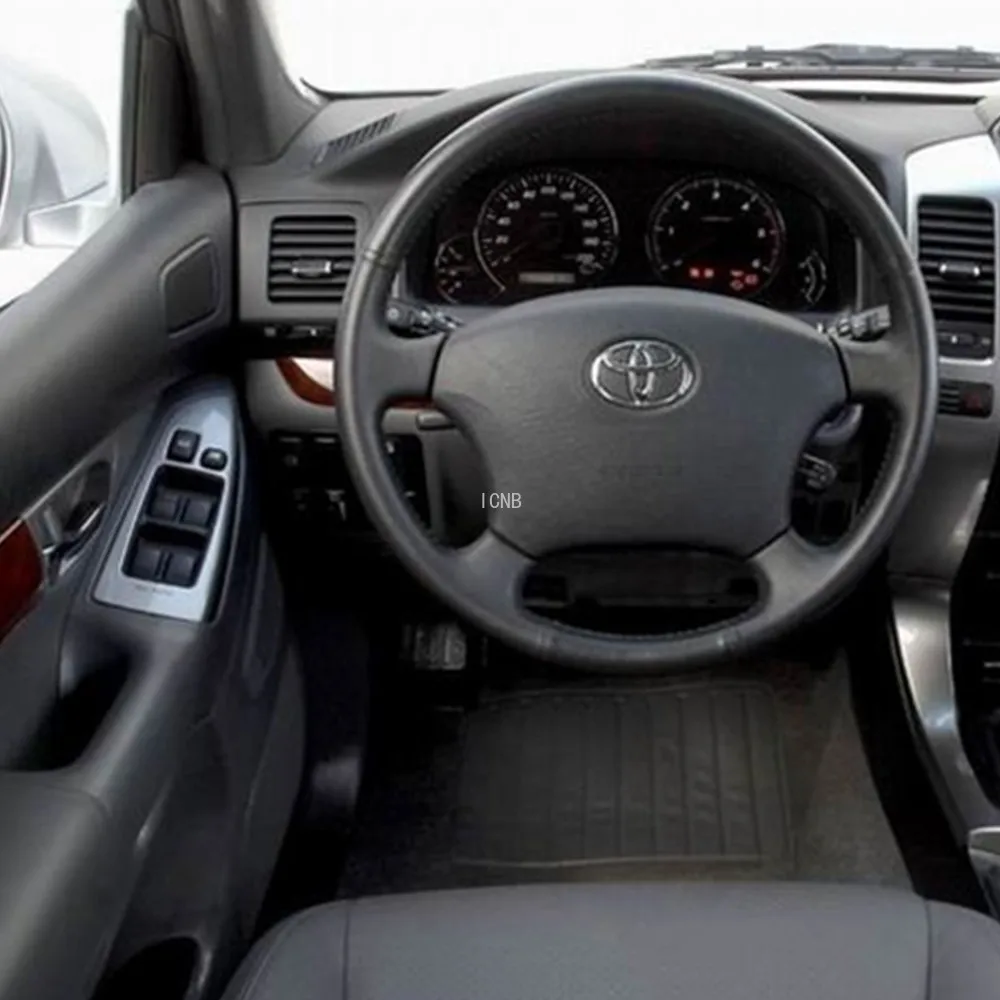 Для Toyota Land Cruiser Prado 120 2003 2004 2005 2006 2007 2008 2009 аксессуары для стеклянной панели из