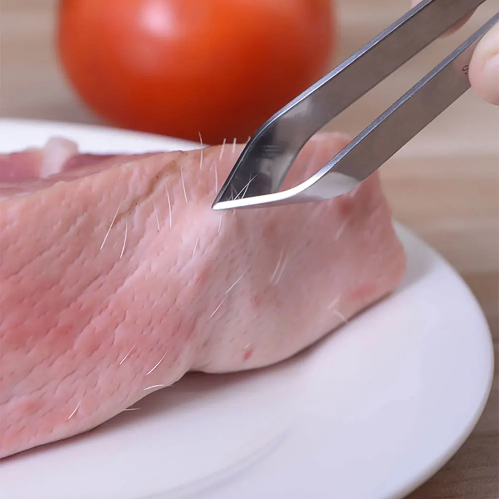 Нержавеющая сталь щипцы для удаления рыбных костей жидкость снятия плоскогубцы