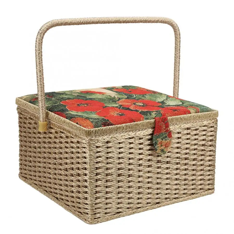 Большой Европейский ящик для хранения швейных принадлежностей набор бытовой