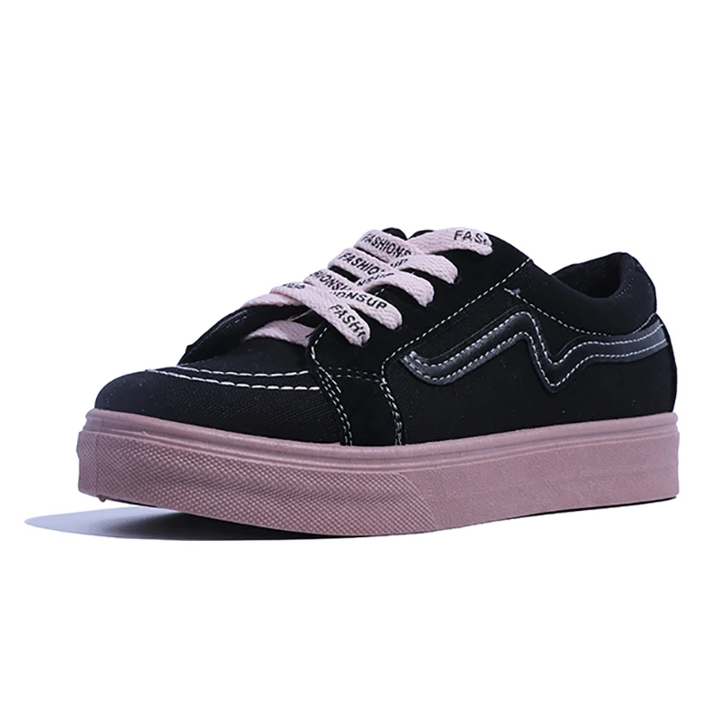 

Canvas Fashion Shoes sneaker Women 2020 Spring New Casual Flats Solid