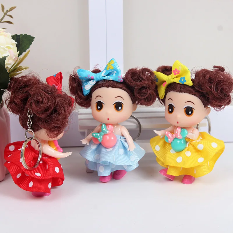 9 см ручная работа мини красочные куклы принцессы маленькая девочка кукла полное