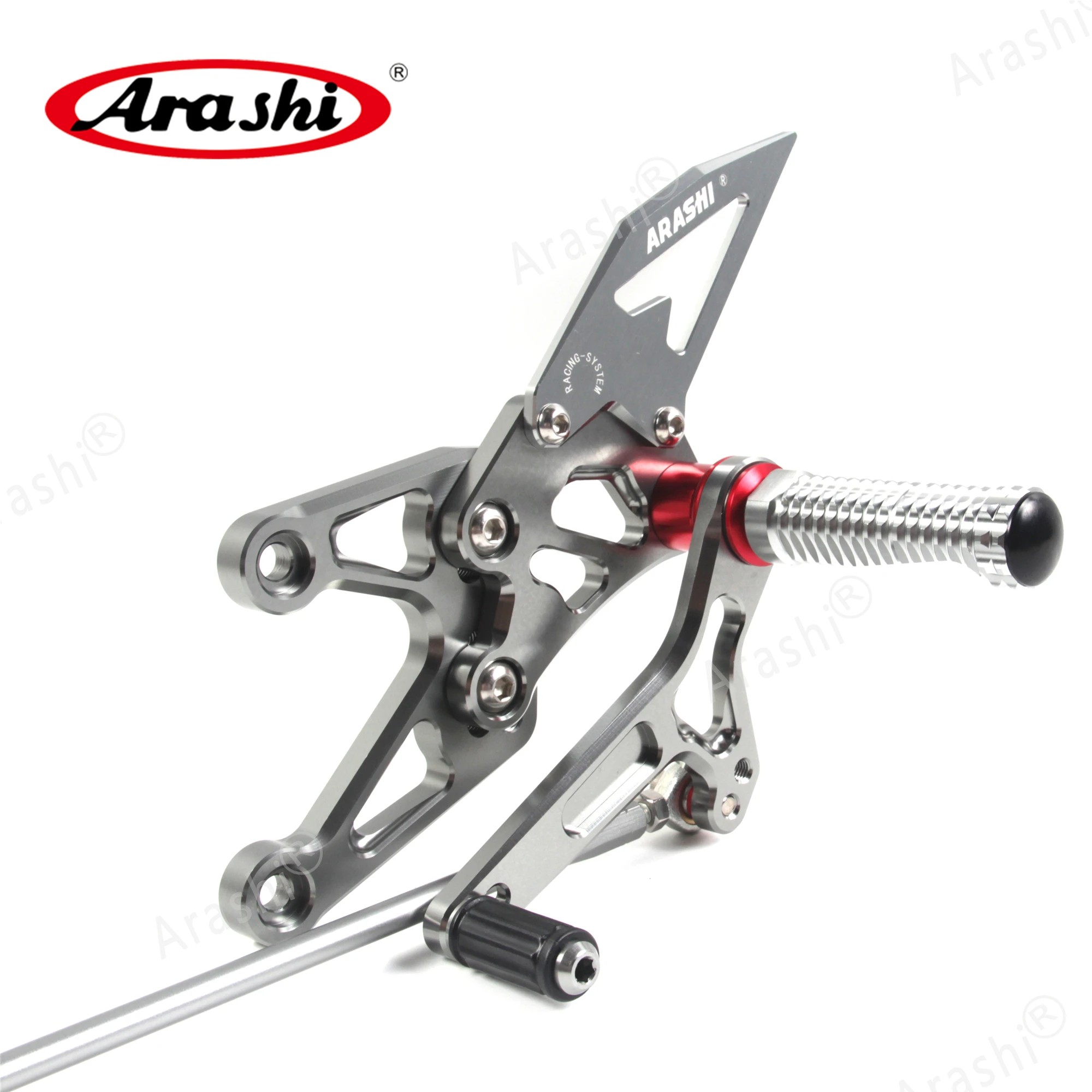 Arashi для YAMAHA YZF R1 2007 2008 07 08 ЧПУ Регулируемые подножки ног колышки всадника наборы