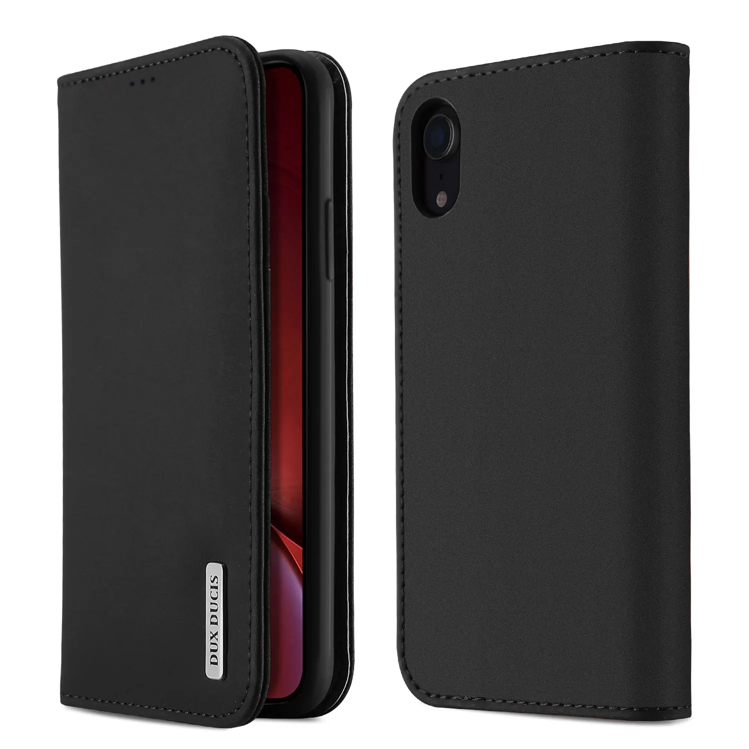 DUX DUCIS Роскошный чехол-кошелек из натуральной кожи для Iphone X XS Max XR 6S 7 8 Plus 11 Pro 11Pro Max держатель для карт удобный чехол