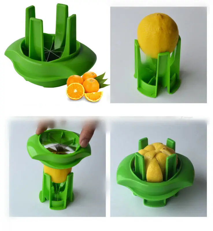 Kitchen Tools or Gadgets Trend Tomato Lemon Lime Slicer Wedger Simple Fruit Garnish Stylish Food Drinks | Дом и сад