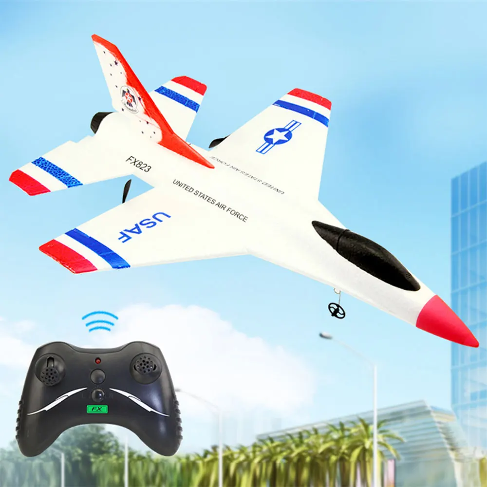 RC Plane EPP Foam Flying Glider Fixed Wing Fight Aircraft 2.4G Electric Remote Control Airplane Phantom Fighter Toys for Kid | Игрушки и