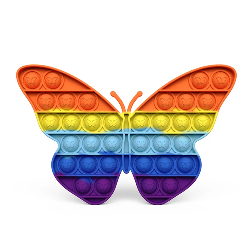 Игрушки Забавный Непоседа простой димпель Поппи-игрушка пузырь поп сенсорная