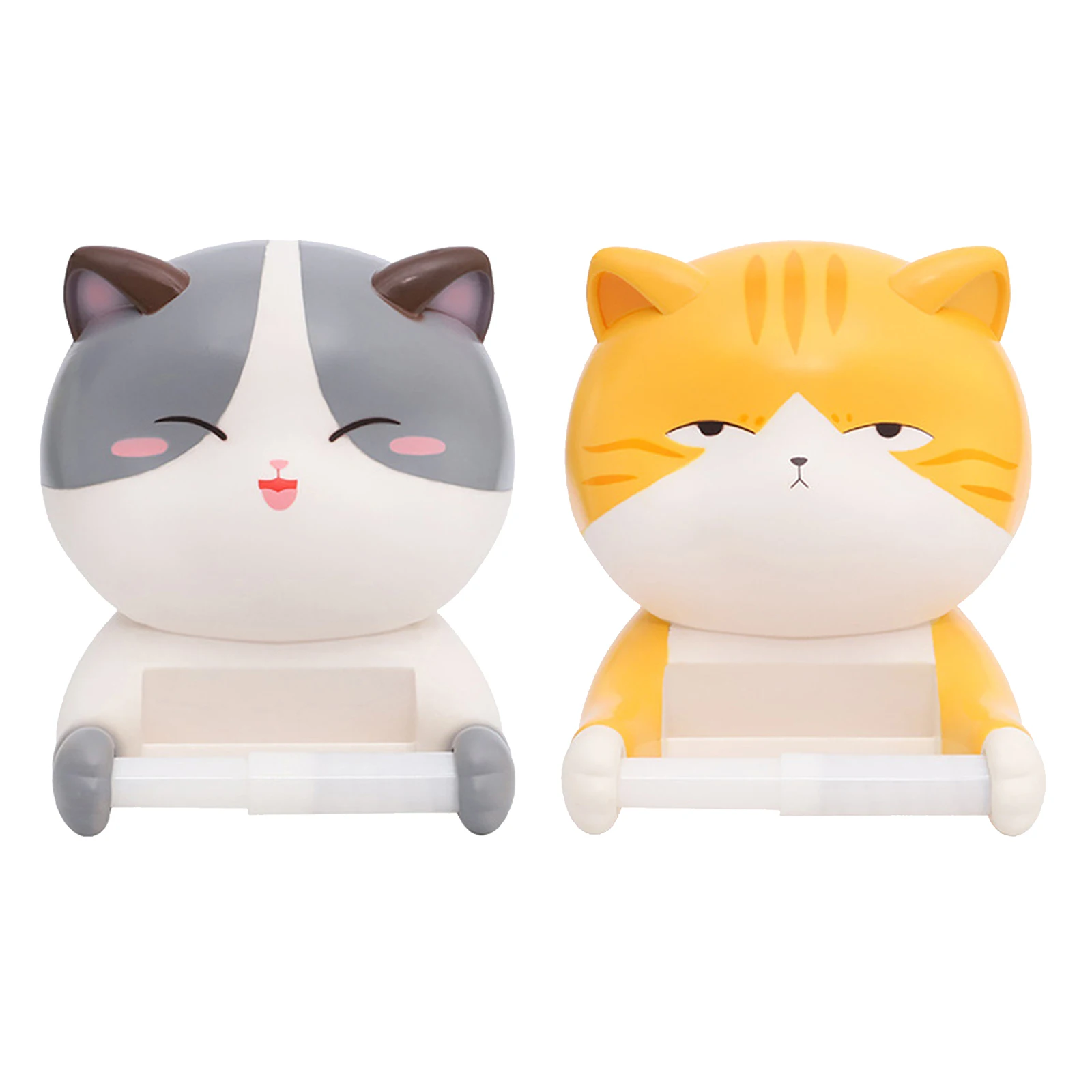 

Cat Shape Toilet Paper Holder Resin Craft Kitchen Tissue Stand Rack Hanger