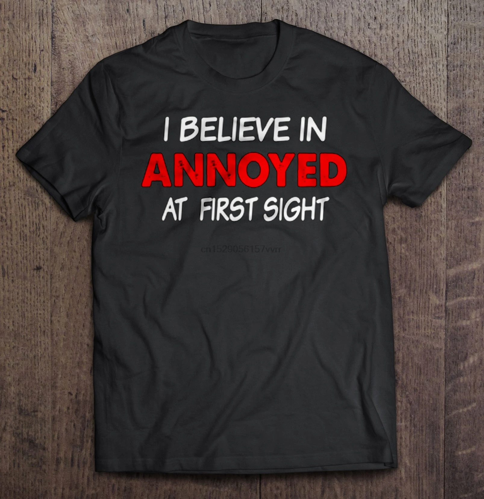 Мужская футболка I Believe In Annoyed At First Sight женская и | одежда