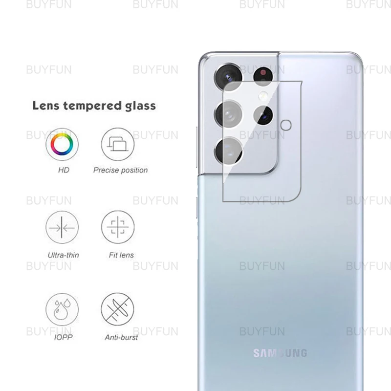 

6in1 Hydrogel Film For Samsung Galaxy S21 Ultra Front Back Safety Soft Film For galaxy galaxi s21 s20 plus s21fe s20fe Lens Film