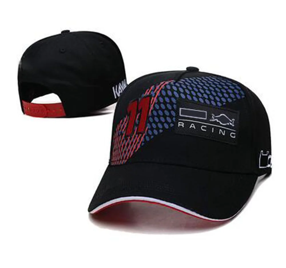 

2021F1 Hat Formula One Team Cycling Cap Men's Women's Car Logo Cap Outdoor Visor Hip Hop Cap Street Extreme Sports Cap