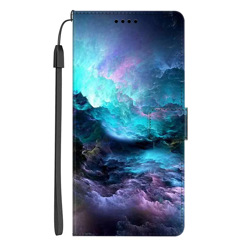 

For Sony Xperia XA1 Case Leather Magnetic Case for Sony Xperia XA2 Plus Xperia 10 L3 L4 Flip Wallet Painted Funda Stand Capa