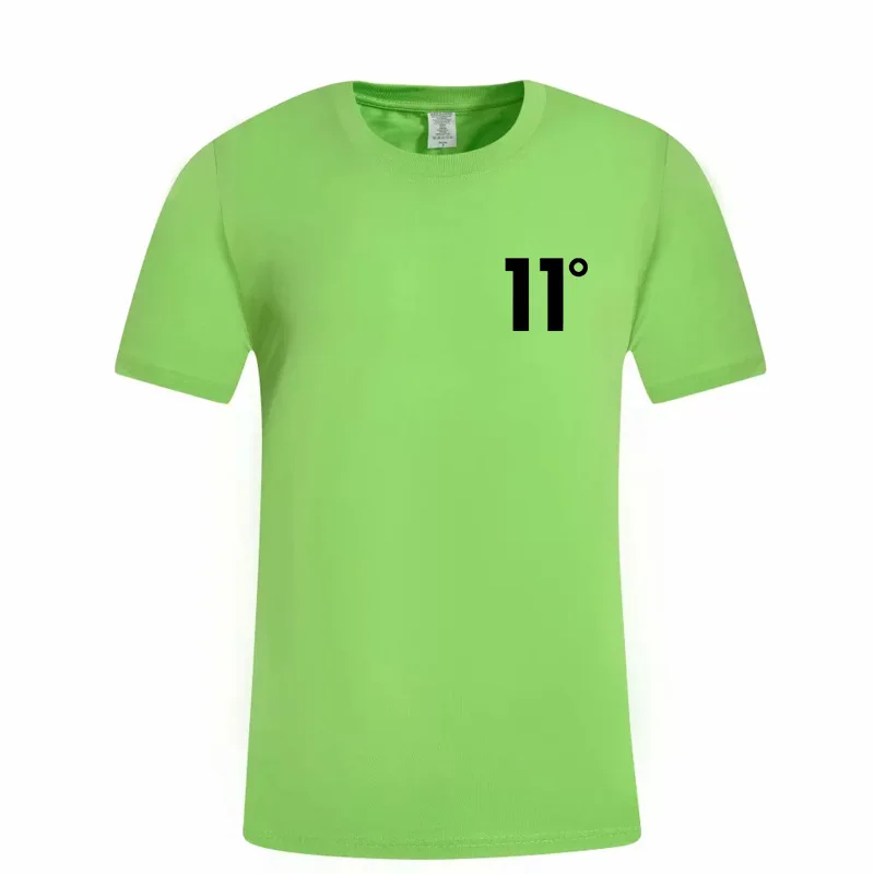 2020 Лето трансграничной футболки для мужчин новый 11 град с модным принтом