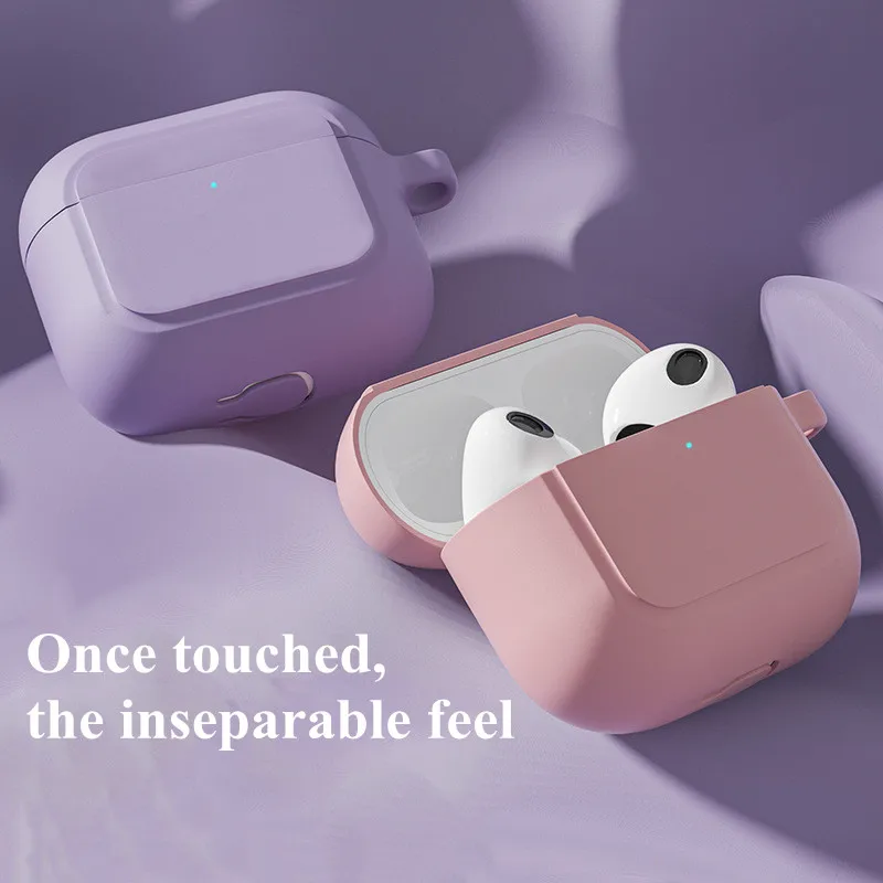 Силиконовый чехол-наклейка для apple Airpods 3 чехол 2021 Bluetooth airpod аксессуары наушников