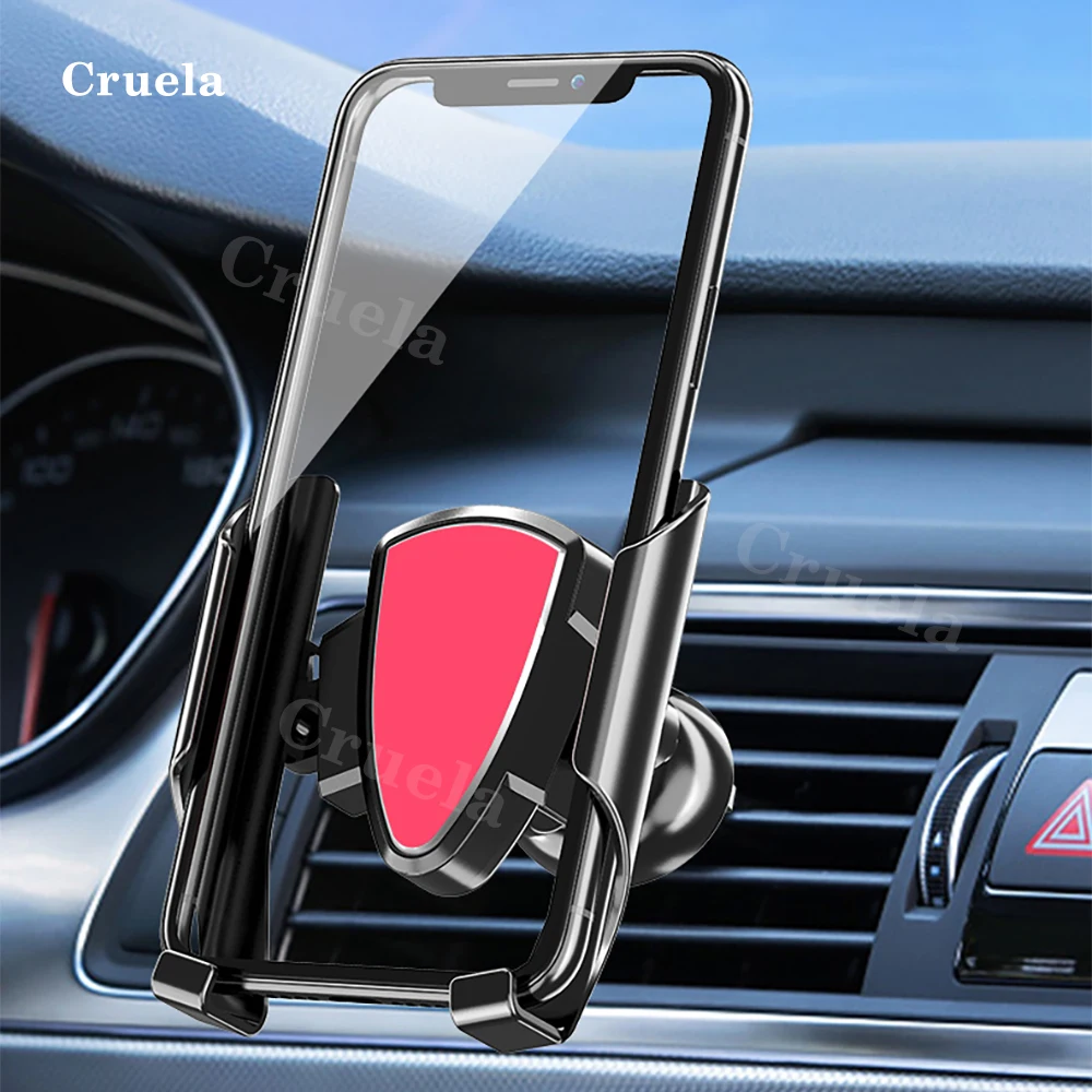 

360 Rotation Gravity Car Universal Phone Holder For iPhone 11 12 Pro Max Samsung S10 Huawei P40 Xiaomi 10 Pro Car Phone Holder
