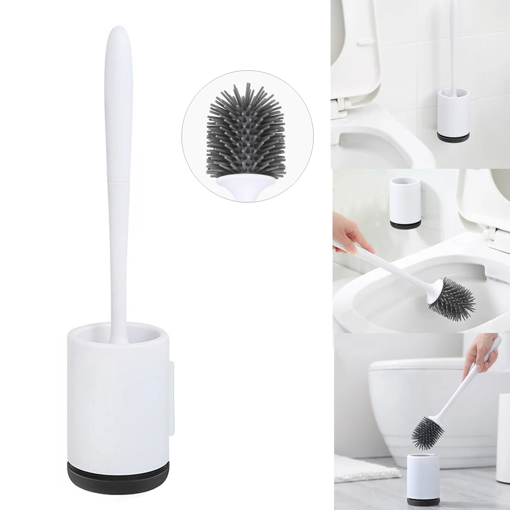 Резиновая Чистящая Щетка TPR для туалета подвесная щетка пола аксессуары ванной