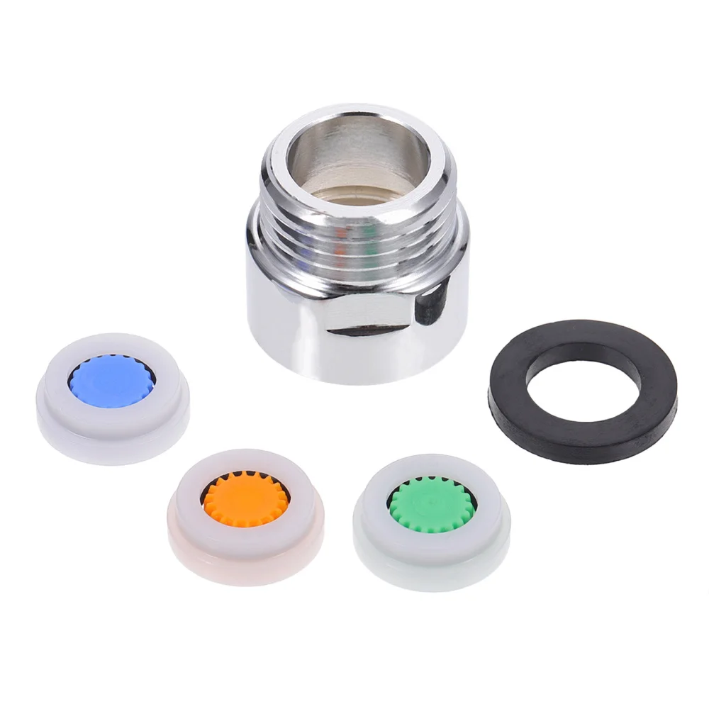 

4pcs Sturdy Flow Restriction Valves Set Shower Flow Reducer Limiter