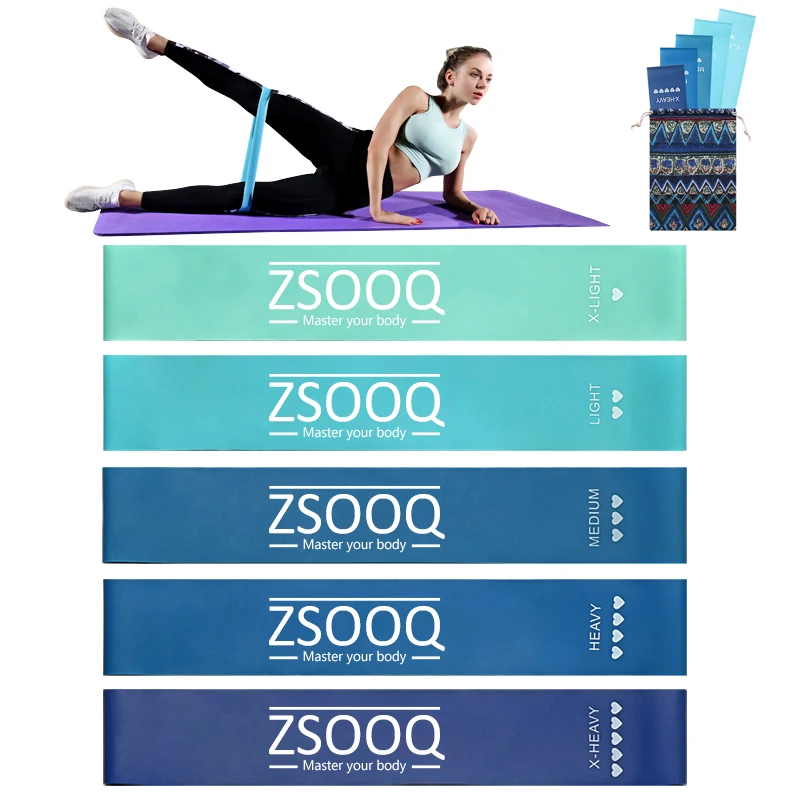 Спортивные Эспандеры Резиновая лента для силовых тренировок пилатеса йоги