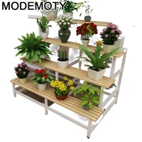 huerto urbano madera estanteria macetas terraza repisa para plantas stojak na kwiaty balcony shelf dekoration flower stand