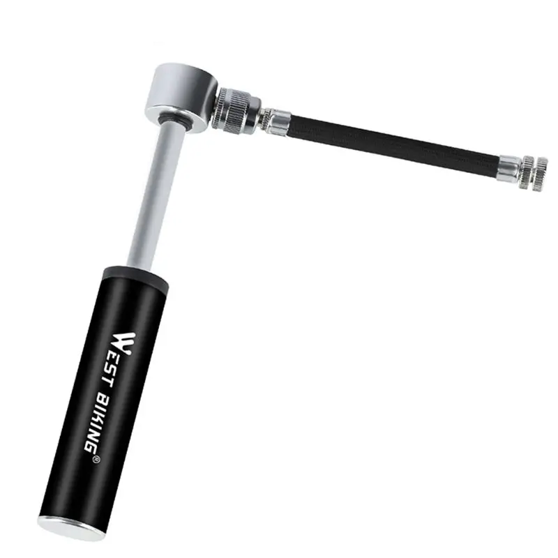 

Mini Hand Inflator Bicycle Portable American-French Mouth Universal Trachea Pump