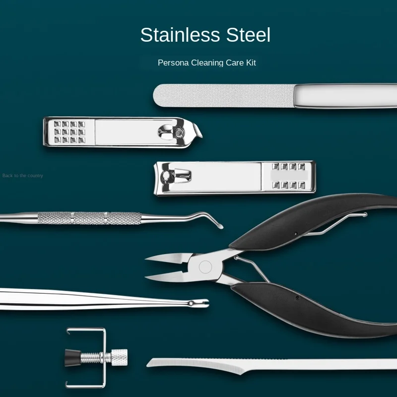 Профессиональные щипцы для кутикулы из нержавеющей стали набор стрижки ногтей