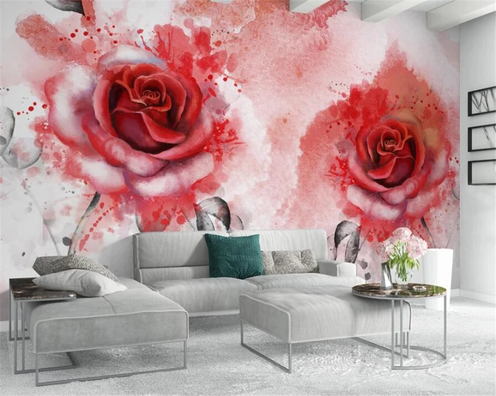 Wellyu пользовательские обои Большая фреска современный минималистичный