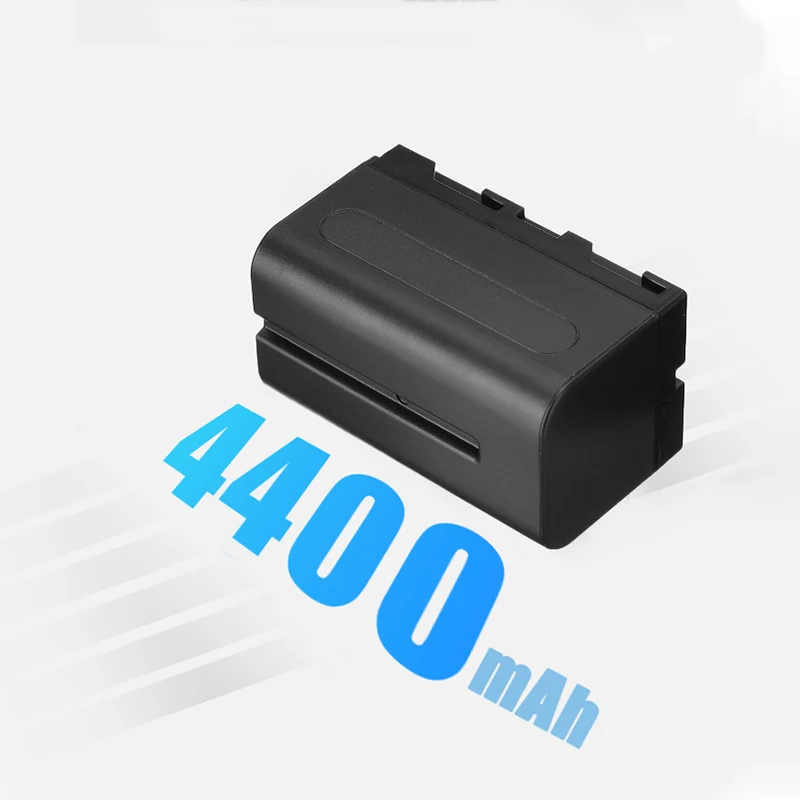 Новинка аккумулятор для фотоаппарата NP-F750 NP-F770 4400 мАч + двойное зарядное