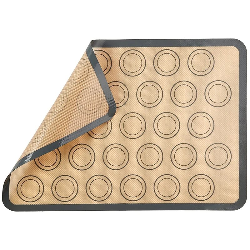 Силиконовый коврик для выпечки Macaron антипригарный многоразовый лист пищевых