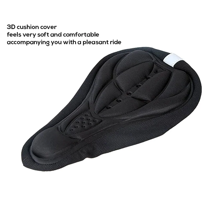 Подушка для велосипедного сиденья толстая губчатая накладка на седло езды