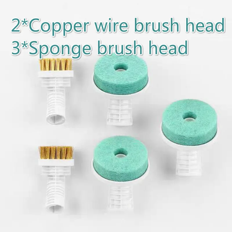 

Deerma DEM ZQ600 ZQ610 Handheld Steam Vacuum Cleaner Replacement parts Brush Head 5 Attachment Mold Dust Removal Heads