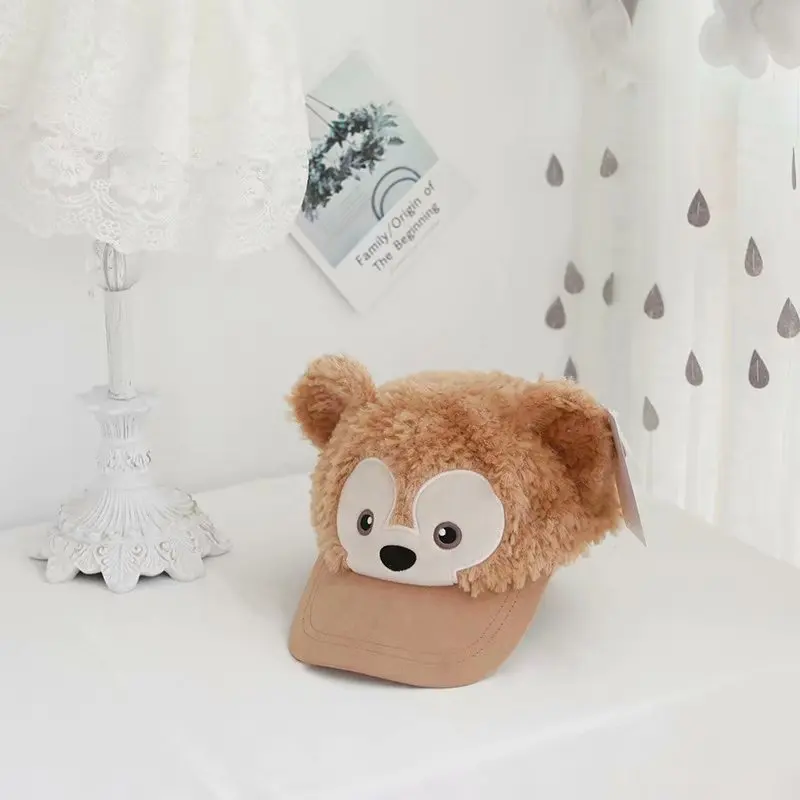 Милая мультяшная шляпа от солнца Duffy Студенческая Райский парная Повседневная |