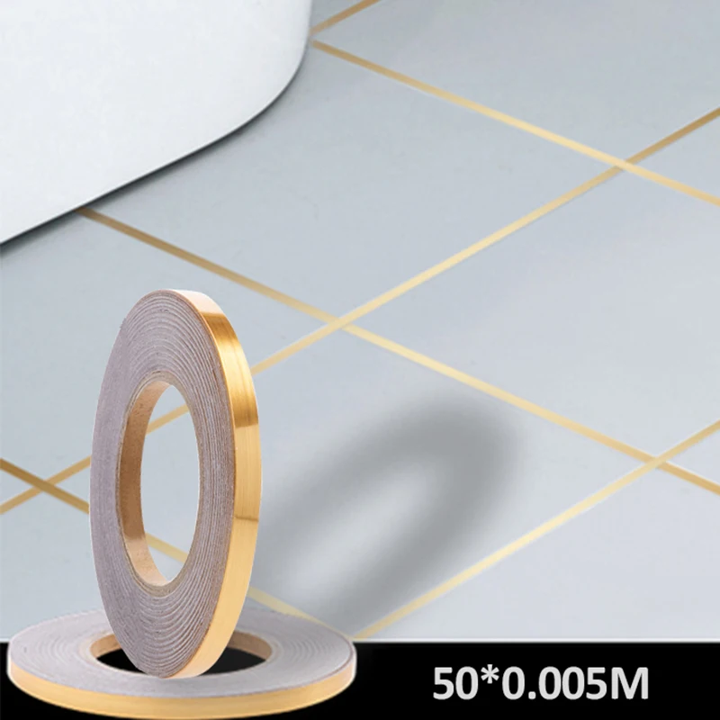 

ZL Floor Stickers, Waterproof And Beautiful Seam Stickers Decorative Floor Tiles, Bedroom Stickers, Self-adhesive