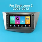 Автомагнитола 2 Din, Android, для Seat Leon 2 2005-2012, автомобильный мультимедийный плеер с 8 