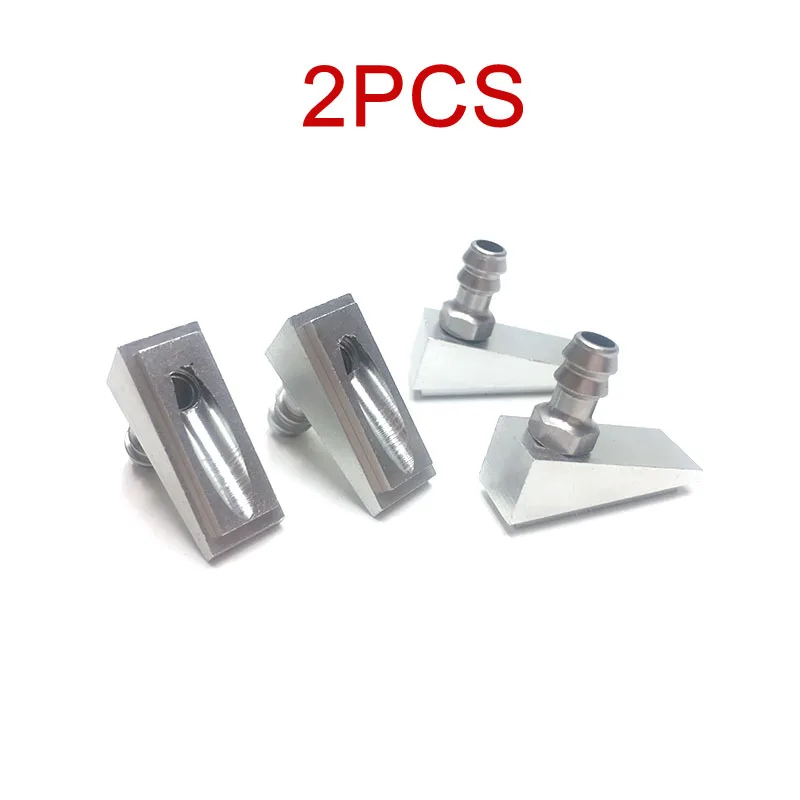 2 шт. RC Бензин лодка нижний Впускной сопло алюминий воды Pich Up кран запасные части