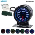 Автомобильный измеритель температуры масла, универсальный прибор для измерения температуры масла, с светодиодной подсветкой, 252 мм, 7 цветов, AD-GA52OILT